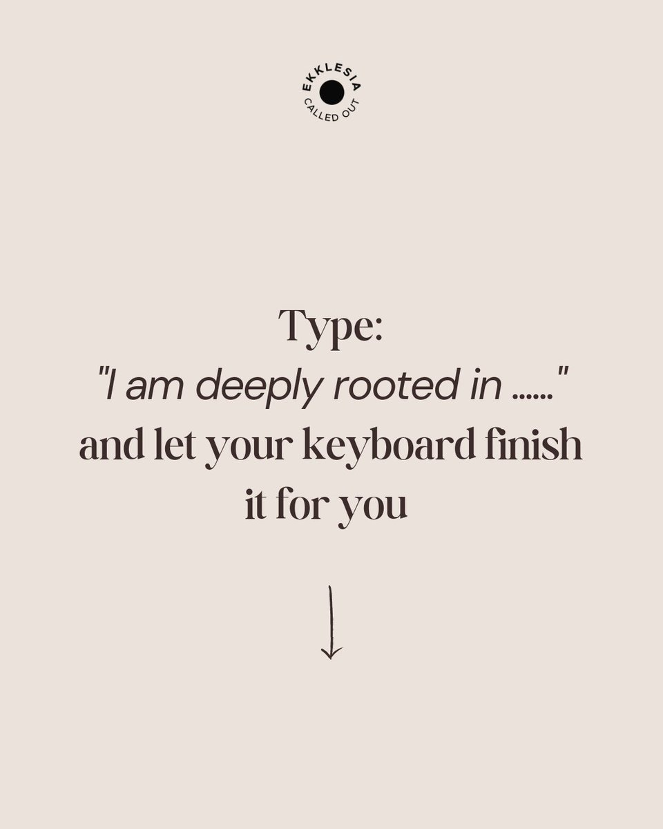 eklaysia_co's tweet image. Does your keyboard know where your affections are set??👀👀

My entry:
I am deeply rooted in the process and the instructions to make me delight ✨😊

Delight in the word please😂😂

Oya your turn👇👇
Tag a friend to join in the fun too😅