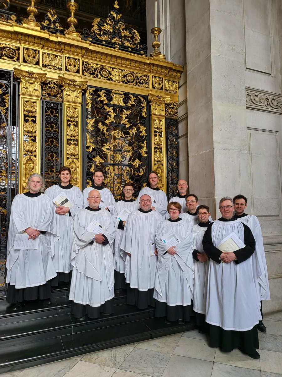 Thinking of our lovely colleagues @bbcsingers today before Eucharist and sending all our love and support at this awful time.