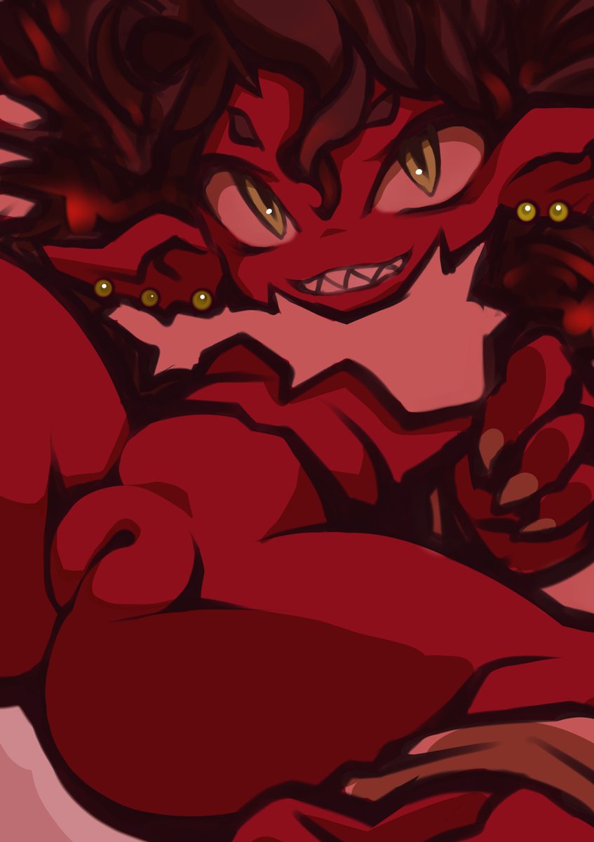 赤いの何枚か描いてた気がしたけどPixivのマイページ見たらかなりレアだった 