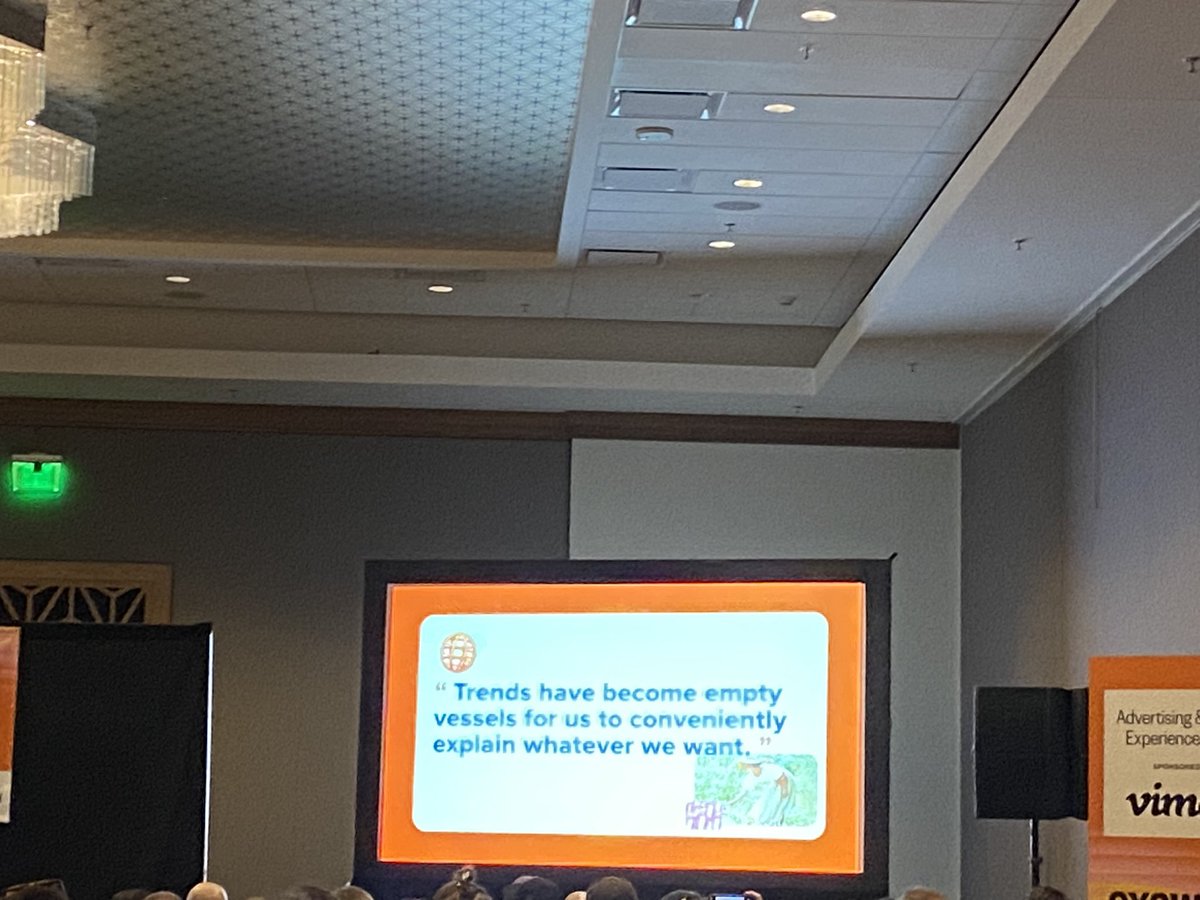 Brands, work with movements not trends. A good talk from Reddit at SXSW