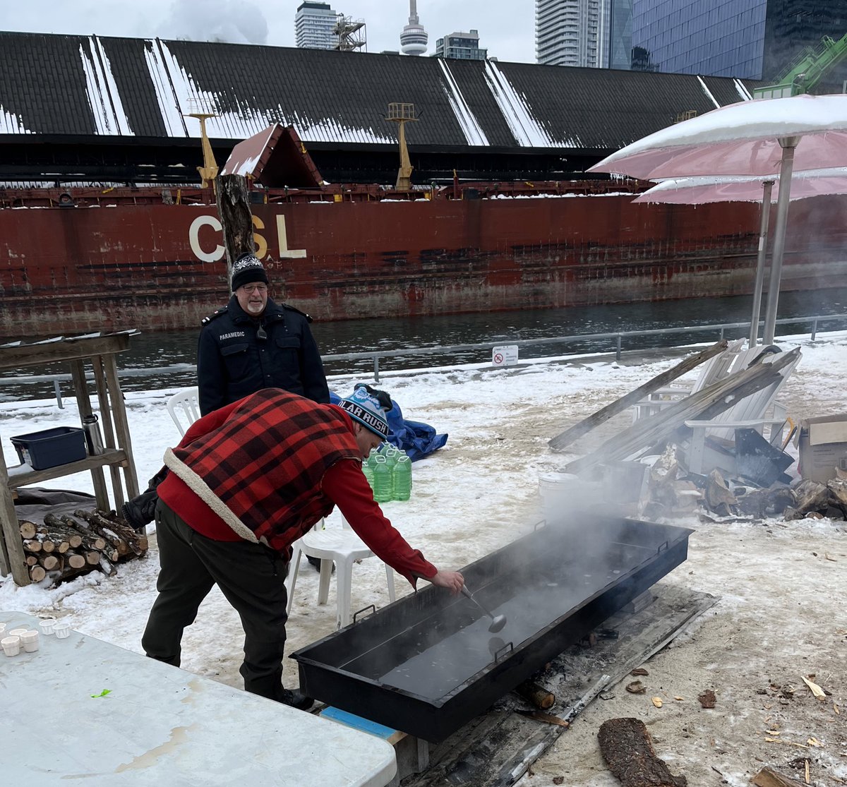 MrJ_TDSB's tweet photo. First time attending #SugarShackTO. A steady supply of #MapleSyrup, #MapleTaffy &amp; activities for the family. @redpath_sugar @cityoftoronto https://t.co/ctoCQfWzNx