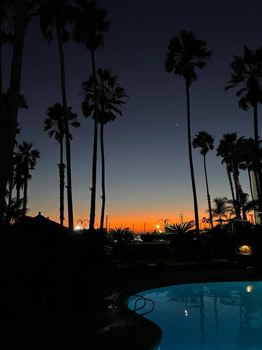 Keiko6612's tweet photo. The only one watching the sunrise will always be me. But it was beautiful.#SundayMorning，#DogsLover ， #SundayMotivation https://t.co/E38csKHcSf