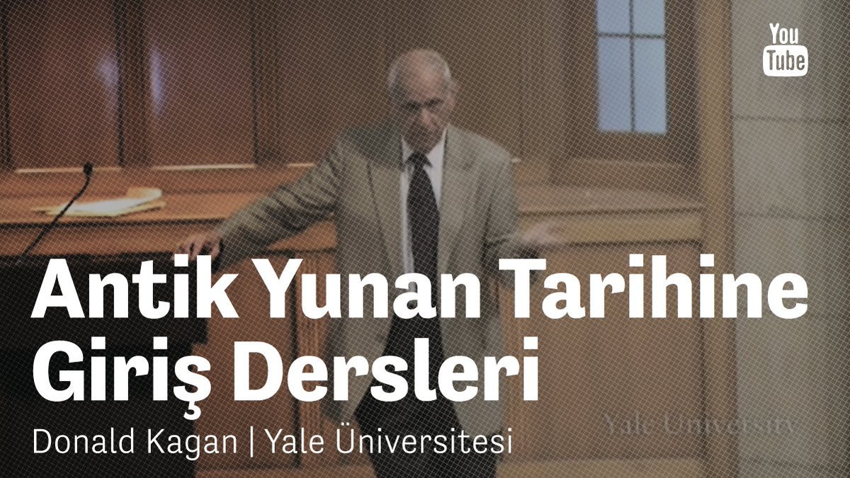 sosbilorg's tweet photo. Antik Yunan tarihi konusunda uzman tarihçi ve klasikçi #DonaldKagan'ın Yale Üniversitesi'nde verdiği 24 derslik "Antik Yunan Tarihine Giriş" dersleri.

Videoların metin hâlini Türkçe takip etmek / okumak ve tek dosya hâlinde indirmek de mümkün. Çevirmenler: Dr. Zeynep Çizmeli Öğün ve Dr. Elif Denel

https://t.co/Rs2hxpp1iN

#Sparta #Atina #AtinaDemokrasisi #PeloponessosSavaşı #YunanRönesansı #Kolonizasyon #Tiranlık #AçıkDers