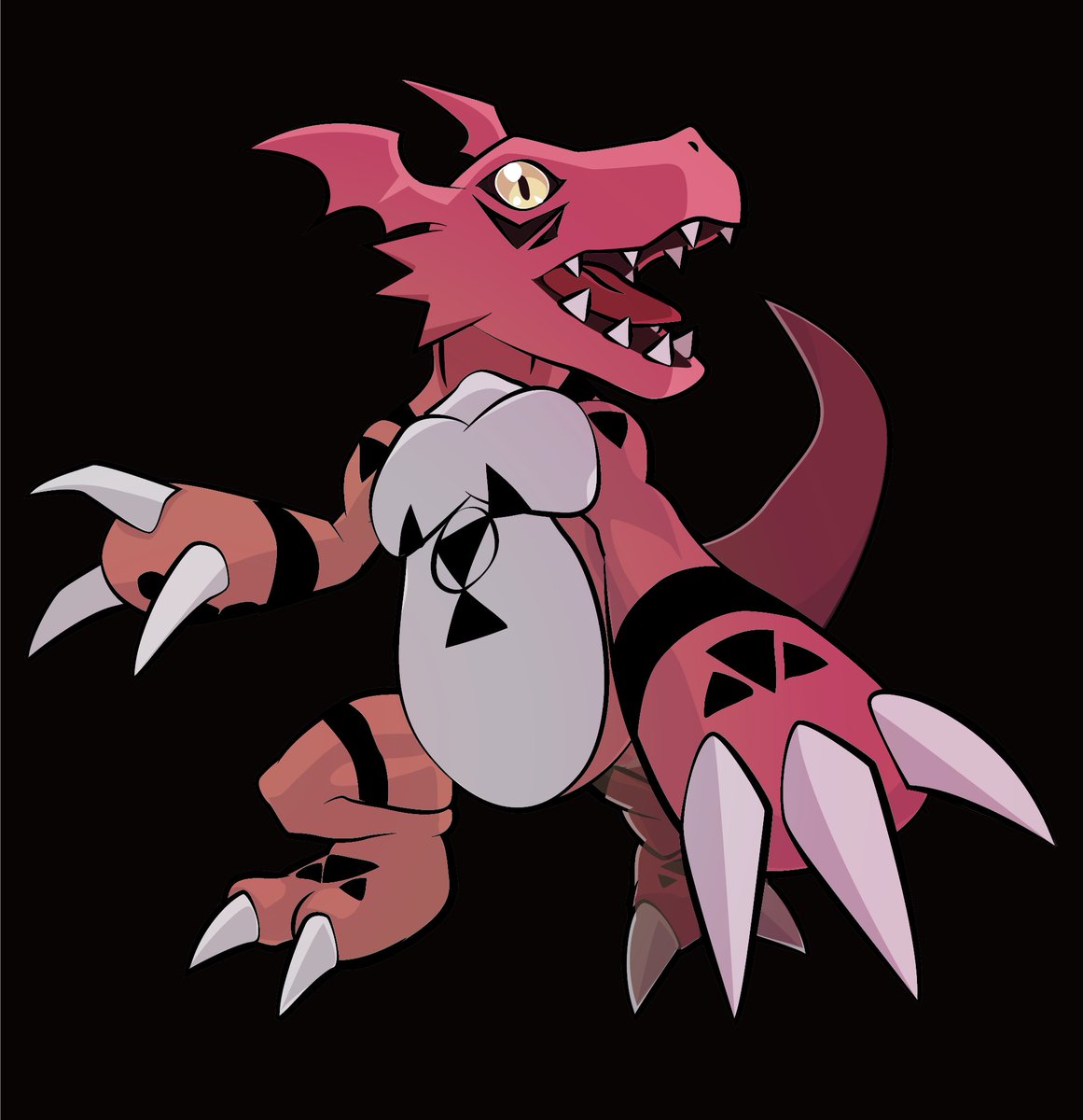 デジモン くたキャラ ギルモン デジモン くたキャラ ギルモン デジモン