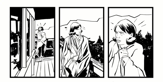 "Movement" in comics is always fun to play with 