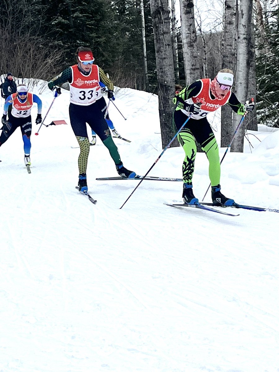 fryed's tweet photo. Cheering on our Yukon, Ontario and NL skiers at #Nationals #skinationals #nordicskinationals #lappe #tbay https://t.co/fyLDU35YqF