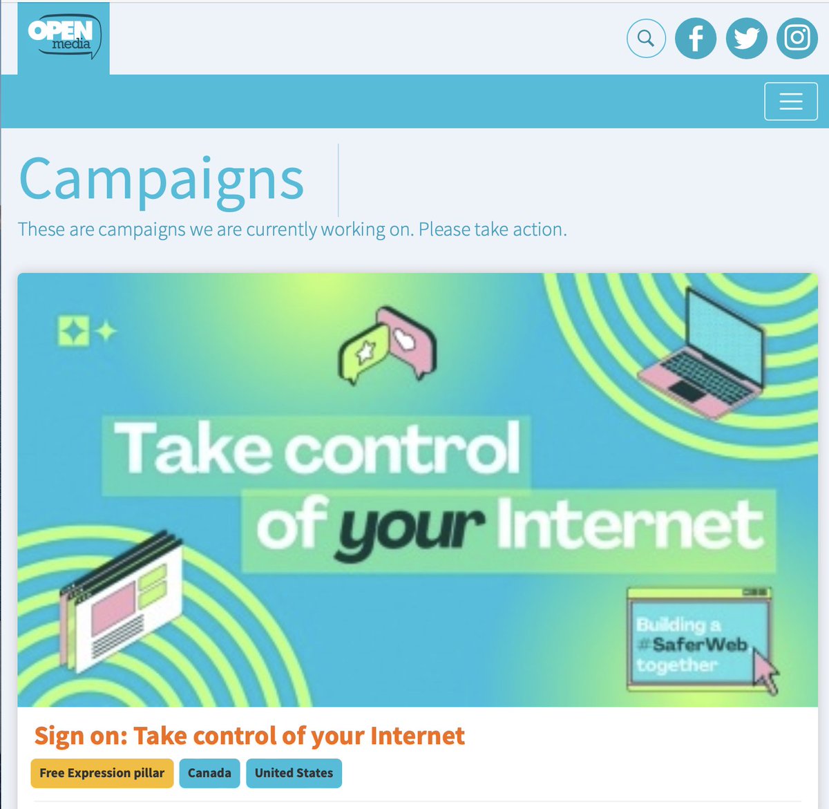 MatthewGuy's tweet photo. @OpenMediaOrg you need to get a nice Mastodon logo up with your centralized billionaire owned social media accounts. It is a fantastic way to Take Control of YOUR Internet - own it, federate it. #fediverse #openmedia #mastodon https://t.co/xAfUJ08Bs2