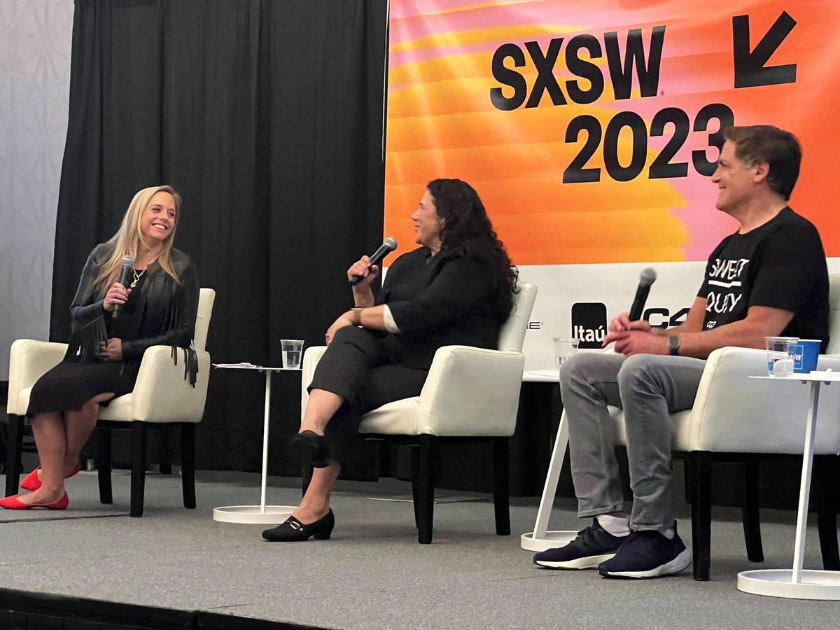 Thanks to the #ZenBusiness entrepreneurs that went on stage to ask <a href="/SBAIsabel/">Isabel Casillas Guzman</a> and <a href="/mcuban/">Mark Cuban</a> questions about #Entrepreneurship ... what a panel!