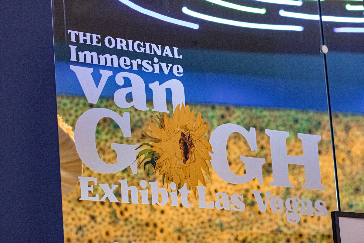 vangoghvegas's tweet photo. Van Gogh's timeless art, reimagined. 🖼✨

Immerse yourself in Vincent Van Gogh's greatest works here at Lighthouse ArtSpace Las Vegas inside The Shops at Crystals. 

⏰ Open daily
🎟 https://t.co/bJzsUGUGzH

#VanGoghVegas #LasVegas https://t.co/ihPD8zA7hN