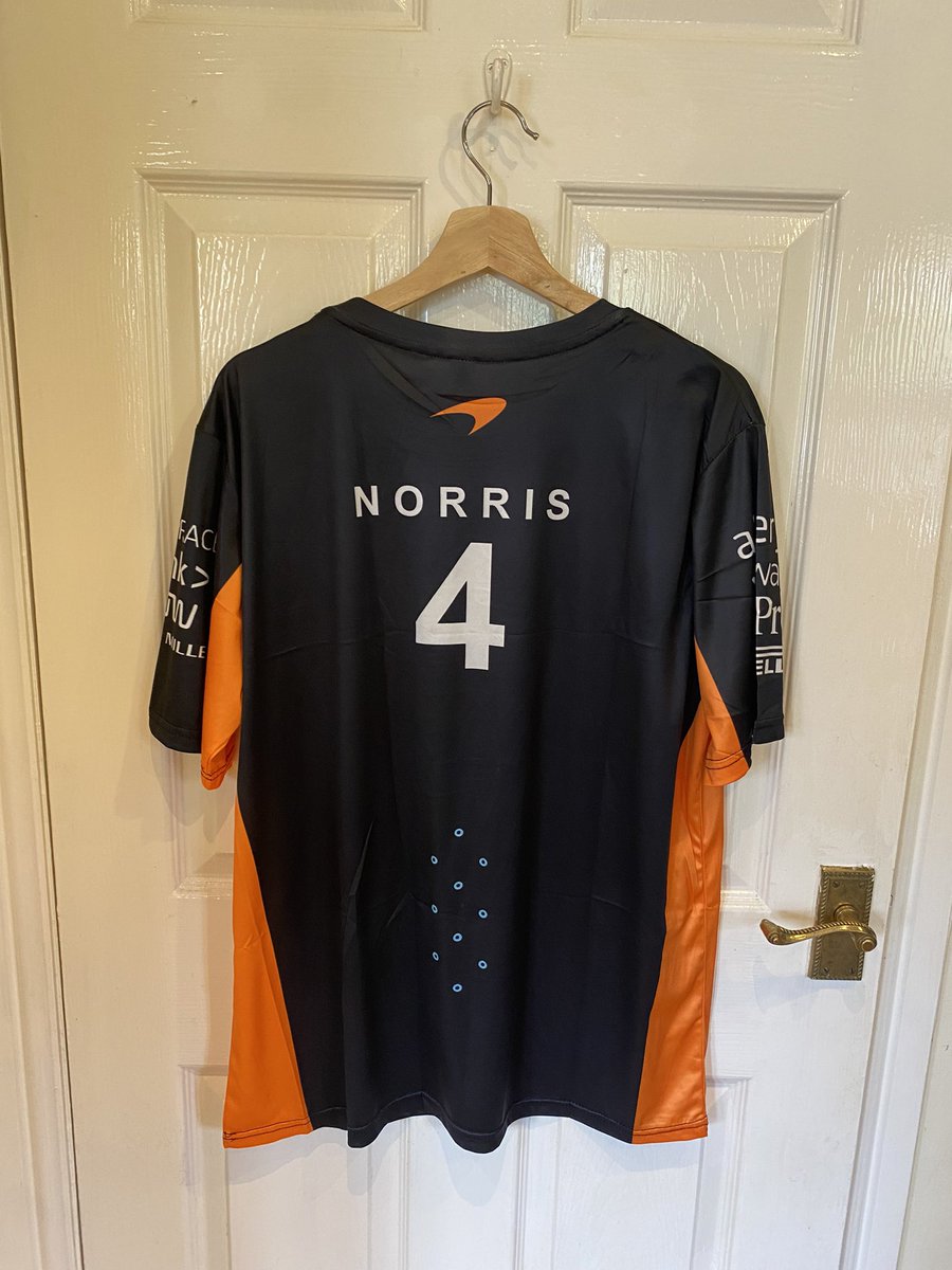 RacingApparelUK's tweet photo. 🏁 No F1 this weekend, but 2023 F1 Merch is here! 🏁

Lando Norris 2023 Replica Team Shirt - Just £25 and FREE UK Delivery 🚚

Link: https://t.co/2OGrwIZa5x

#F1 #F12023 #SaudiArabianGP https://t.co/gTISEsAJrs