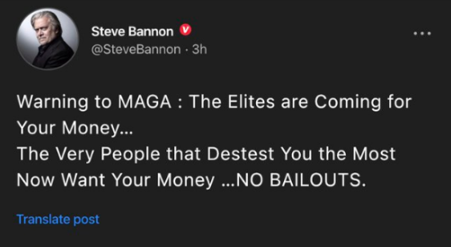 PoMoWorld: ECONOMIC CRISIS: WITH THE COLLAPSE OF #VB "THE ELITES ARE COMING FOR YOUR MONEY" - Yellen says the she will not bailout Silicon Valley Bank  pomoworld.com/economic-crisi…