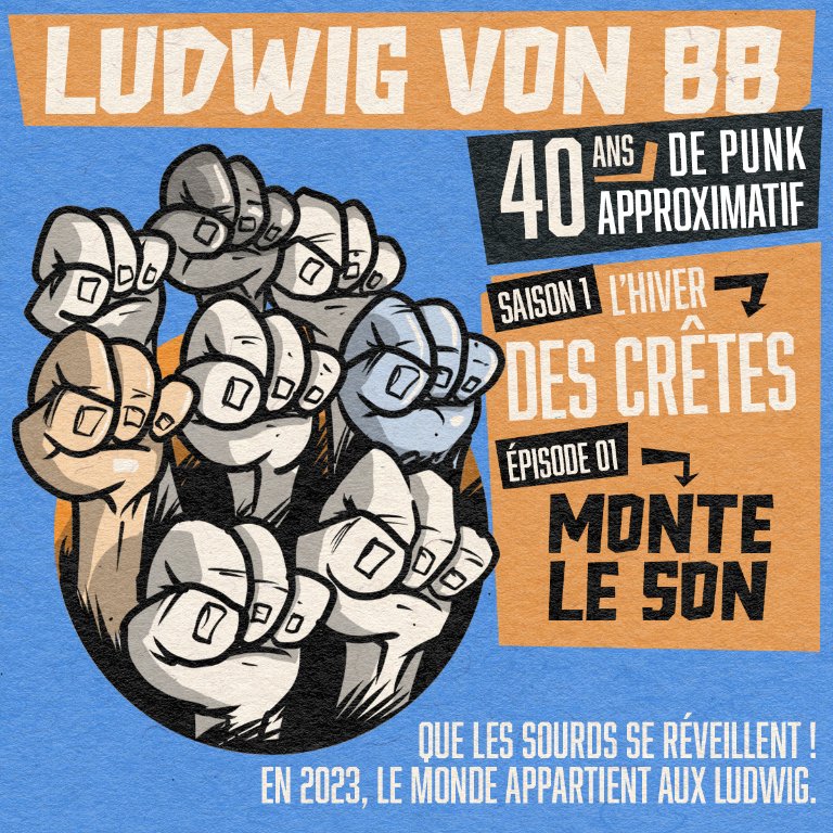 Tout a commencé le 6 janvier. 52 titres pour 52 semaines pour les 40 ans des Ludwig von 88. 
#houlala #faitesdubruit #coincoin #toptube2023 #flipperledauphin
le blog : 2023.lv88.fr 
à voir : youtu.be/fzJ21GHX7VE
à écouter : alterk.lnk.to/MonteLeSon