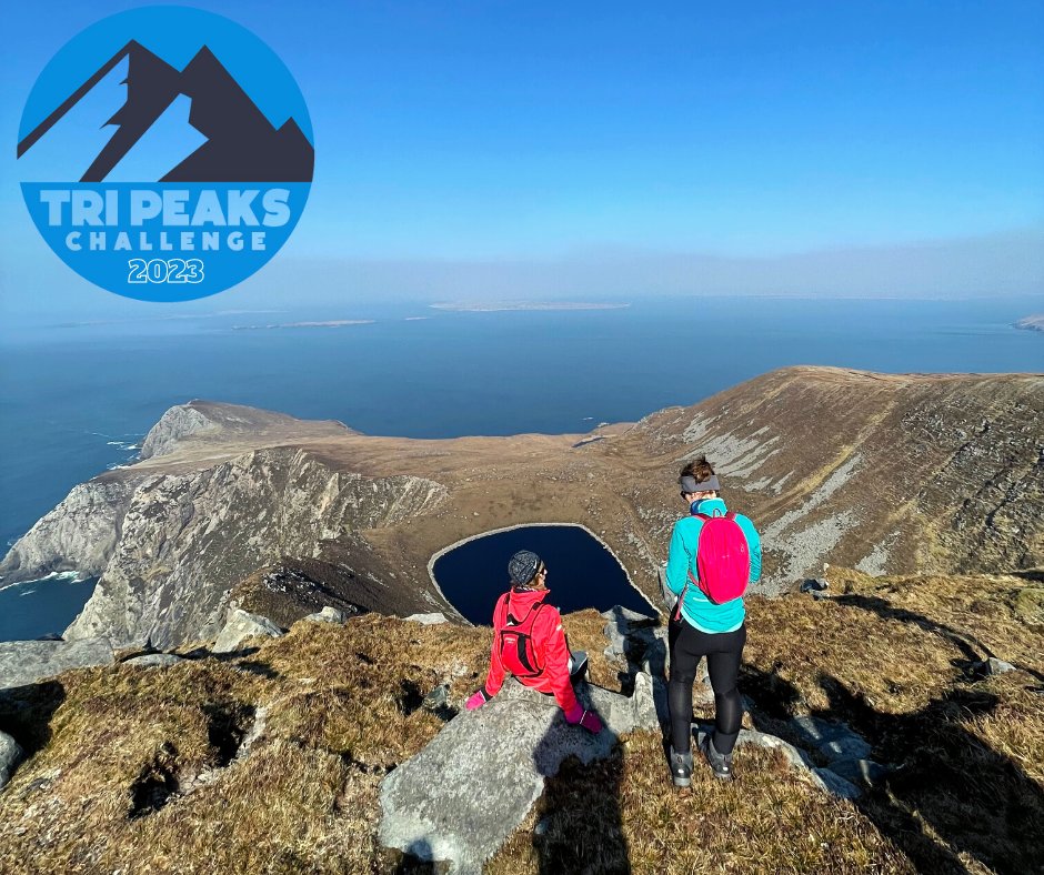 ConnaughtSo's tweet image. Connaught Tri-Peaks Challenge 2023 - July 1st

Mweelrea - highest peak in Connaught
Ben Bury - Mweelrea’s little sister 
Croaghaun Achill - highest sea cliffs in Ireland &amp;amp; home of Oscar nominated film Banshees of Inisherin #bansheesofinisherin #tripeakschallenge 

Sign up below⬇️