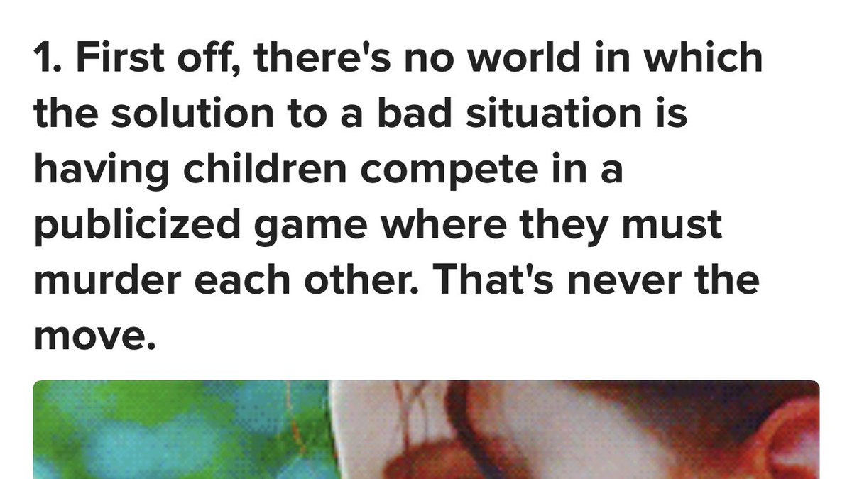 cassbeewrites's tweet photo. publicly calling for an end to buzzfeed journalism. imagine missing the point of the hunger games this badly https://t.co/eYJlJ2VoEz