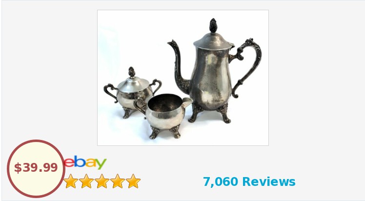 SmittyD9199's tweet photo. Rogers Silver Silverplate Ornate Floral Coffee Pot Creamer Sugar Set EP Brass | #eBay 
https://t.co/H5fm0XbBib
(Tweeted via https://t.co/1twR47Yi4h) https://t.co/Fh6rPSpwgP