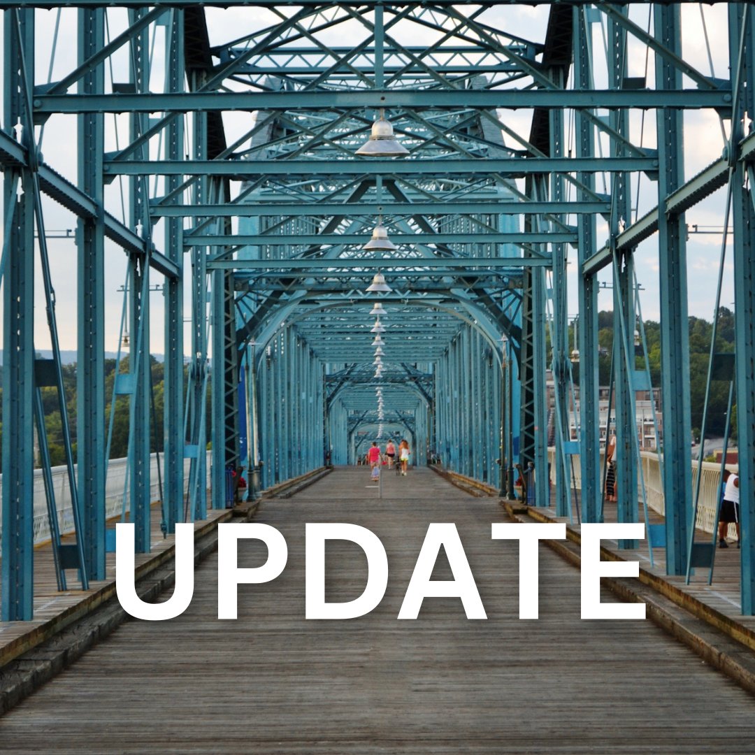 We’ve received questions regarding the Walnut Street Bridge closing for renovations. At this time, the pedestrian bridge remains open. 

While plans are being discussed to renovate and preserve for years to come, there has not been a date set. We’ll let you well in advance.