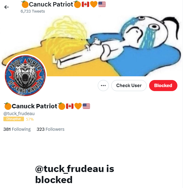 MerlinofCanada's tweet image. Boy love it when the trolls pile on so easy to spot them then her is one more pce of garbage @tuck_frudeau block and block all followers. do not engage they need your follower to get their BS out. Here we have a @abdaniellesmith lover. #TakeOutTheGarbage