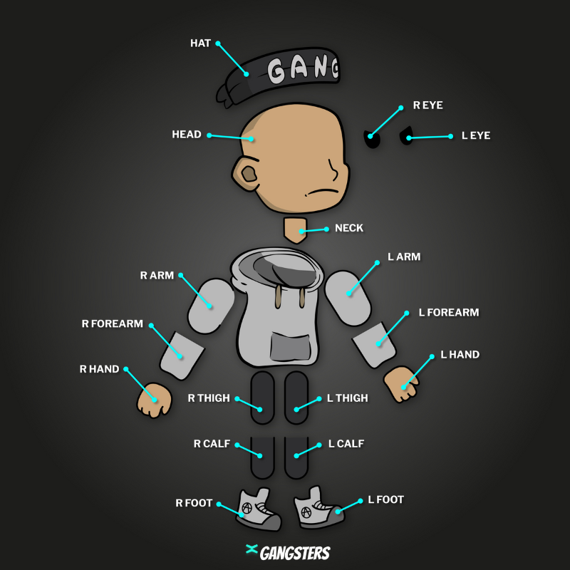 ElrondGangsters's tweet photo. A crispy sneekpeek from our game Gang'Ring 👀
👉An automated #Fight2Earn, available soon 

Here is the different components of character animation in game 🔧

🧪 RT + Comment to win 0.25 $EGLD https://t.co/Y9IR9Pufbl