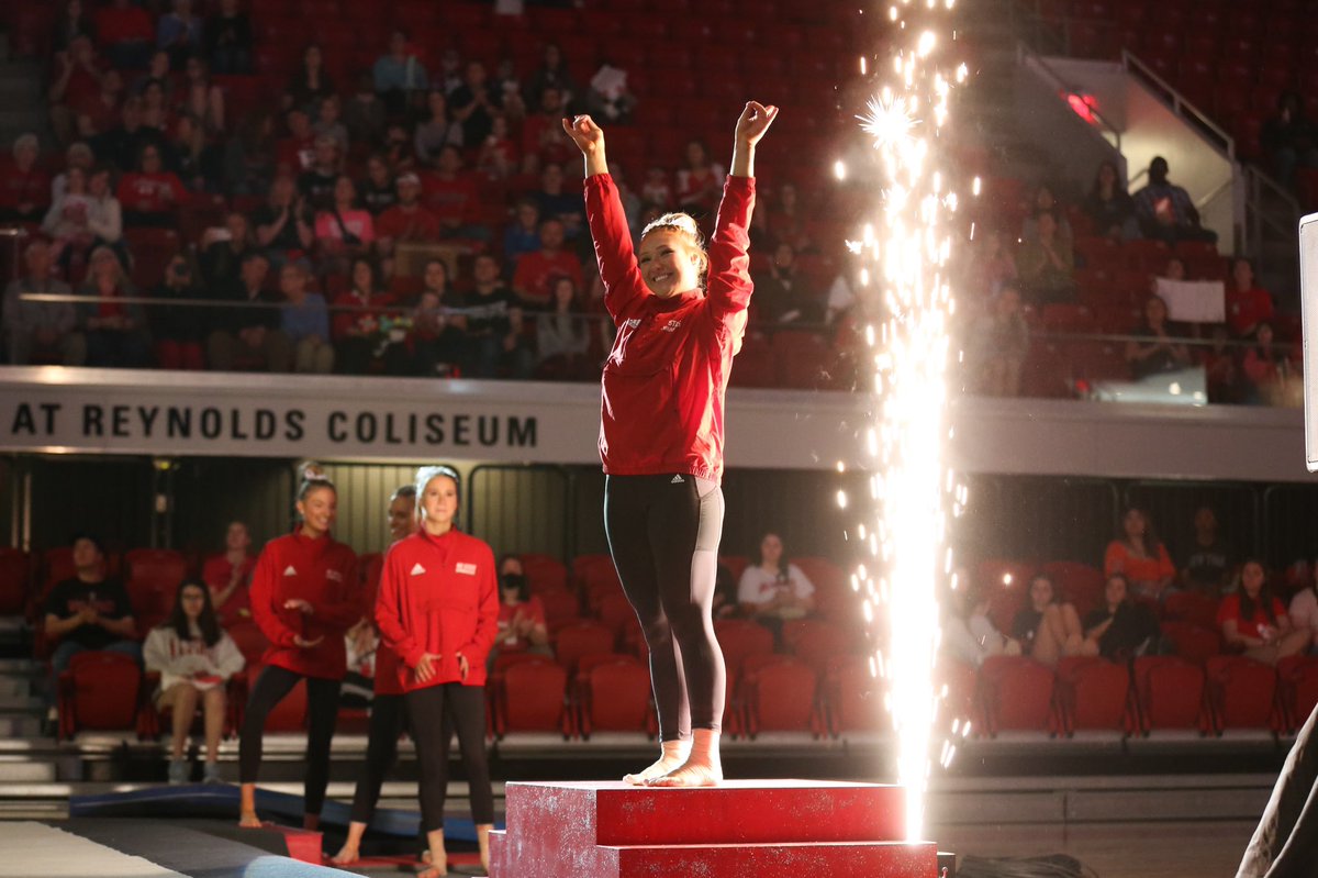 NC State Gymnastics 🐺🐾 on Twitter "30 minutes until showtime! 📺 http