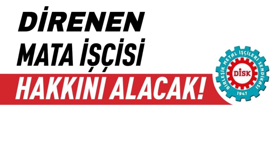 Deprem değil sefalet üçretleri öldürecek. İnsanca yaşanılabilir bir üçret MATA işçilerinin de hakkıdır.Servetleriniz biz işçilerden çaldıklarınızdır. #mataişçisihakkınıistiyor✌️