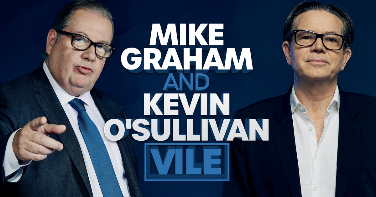 MittensOff's tweet photo. An anagram of LIVE presents a better description of this pair. #mikegraham #kevinosullivan https://t.co/G1yawXPXlm