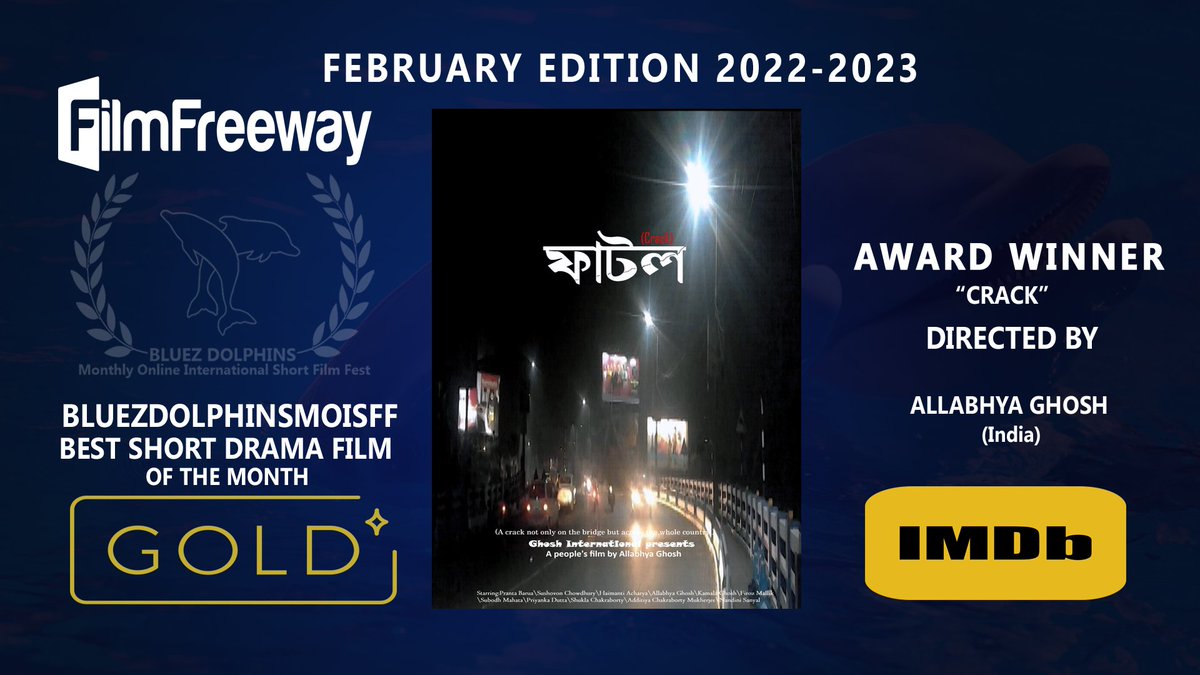 BLUEZ DOLPHINS - MONTHLY ONLINE SHORT FILM FEST tweet media
