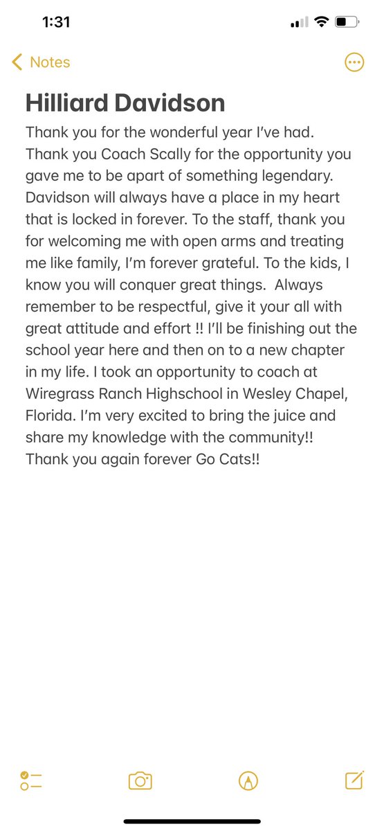 Much love to Davidson 💙🤍