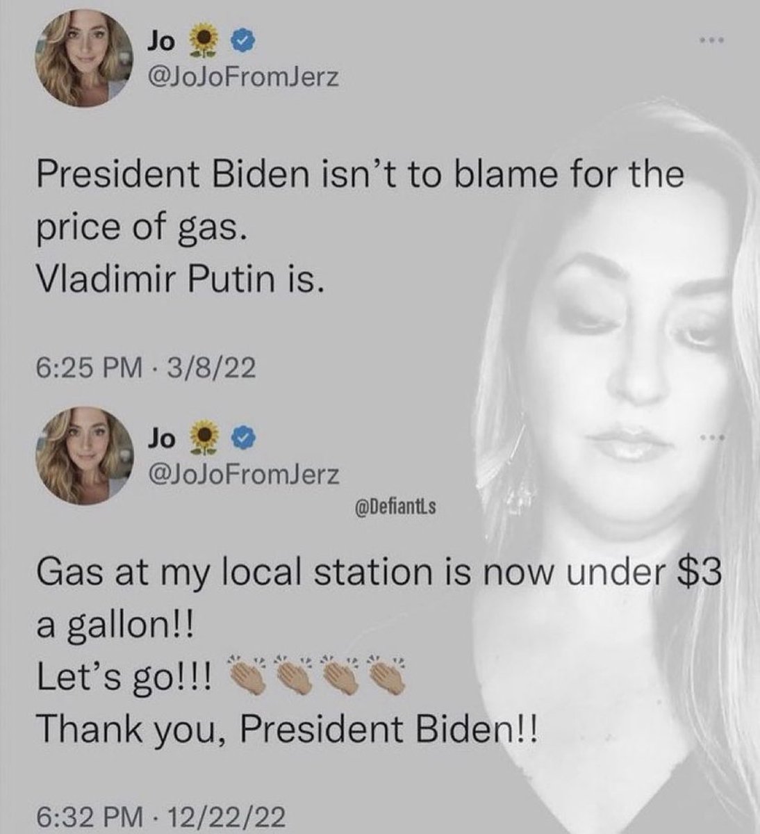 laaloosh's tweet photo. @JoJoFromJerz Typical drivel from a hypocrite….. https://t.co/9CqfsgiU75
