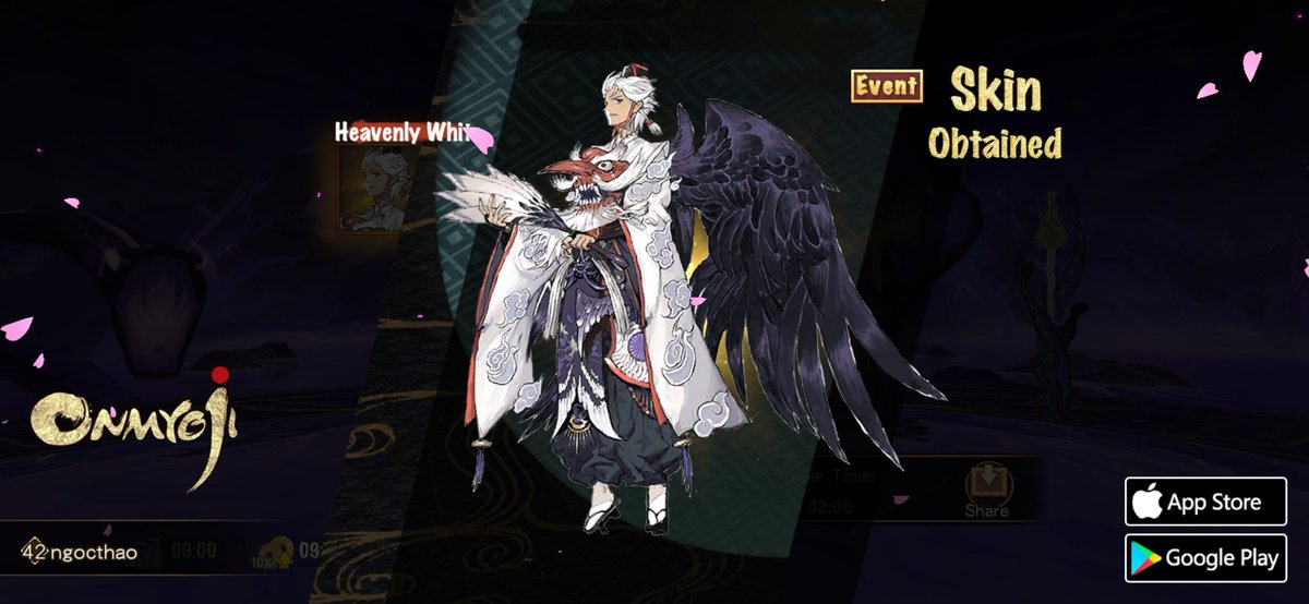 thanh2007885's tweet photo. #Onmyoji# I got a brand new rare skin! Check it out and try your luck! https://t.co/CdSUhTvXzE
