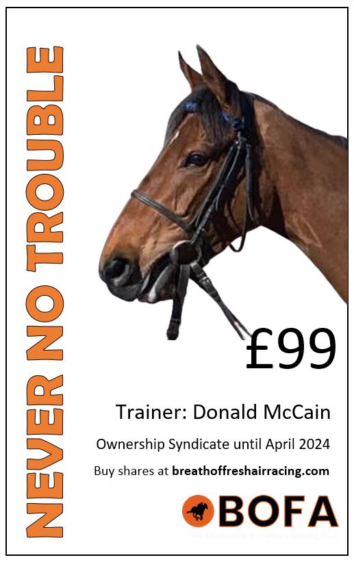 bofaracingclub's tweet photo. The North's top trainer @donaldmccain 
100 winners this season!!
Winner last time out by 7½ lengths!!
Friendly &amp; Affordable Society
https://t.co/fgIUBxpQzn https://t.co/P3kMTrjqYz