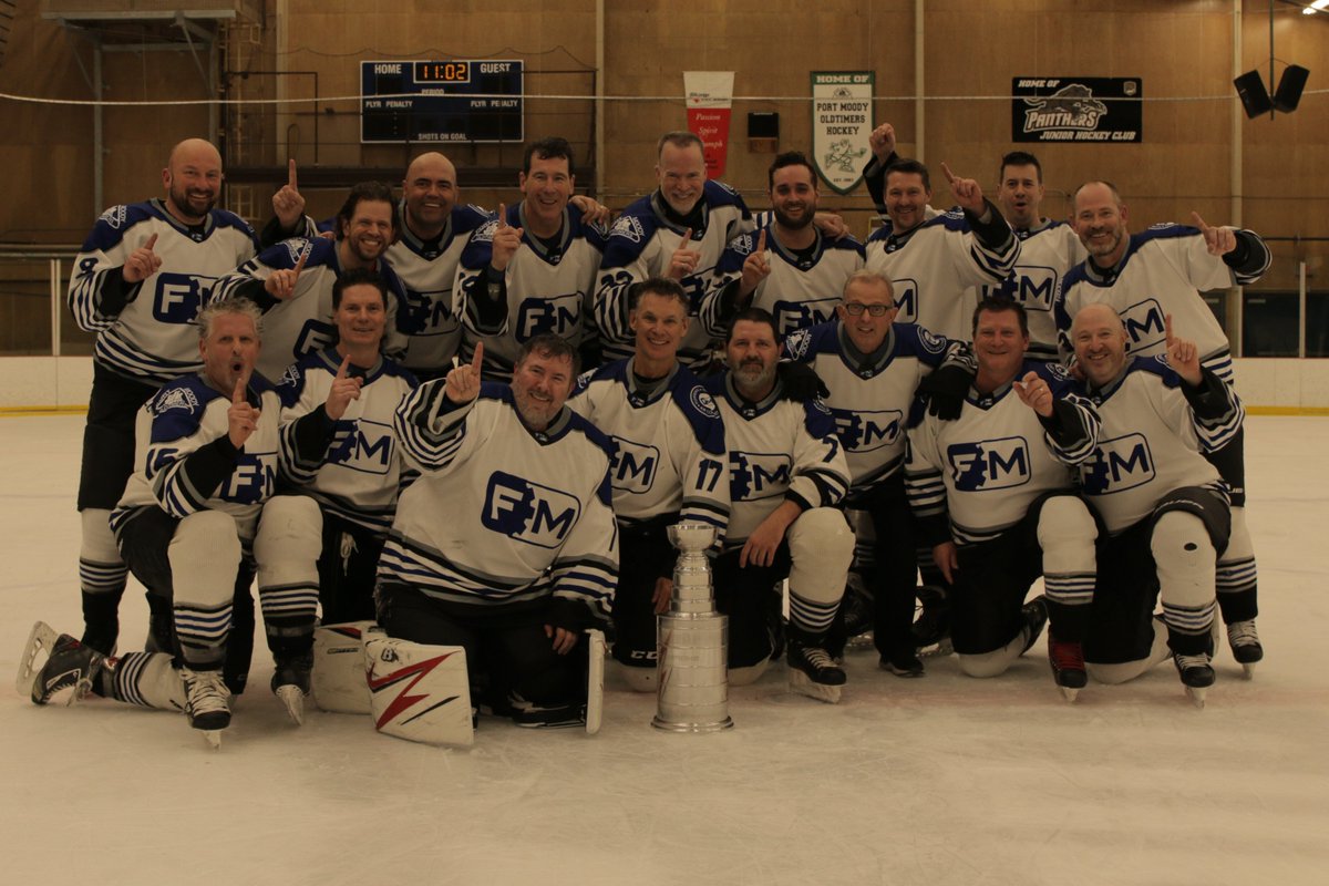 Congratulations to Faria Mechanical for winning  the coveted MacKenzie Cup. 
2023 Port Moody Oldtimers Hockey Assoc
Playoff Champions
