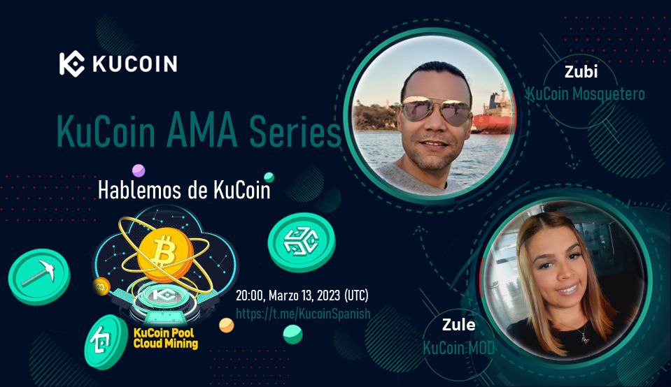 Zulecrypto's tweet photo. Únete KuCoin AMA #TeamZZ
🗣 Hablemos de KuCoin
👉Minería de criptomonedas👈
⏰ Fecha: 20:00 Marzo 13, 2023 (UTC)
📍 Lugar: @KucoinSpanish
#KuCoinAMA https://t.co/NFldAslmN2