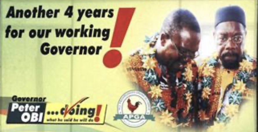 With this, I know PO is addicted to using sentiment to win elections which Nigeria will not buy. He used Ojukwu to campaign for his second term in Anambra instead of performance……. God saved Nigeria from this disaster that would have happened 😂😂😂😂😂😂😂😂