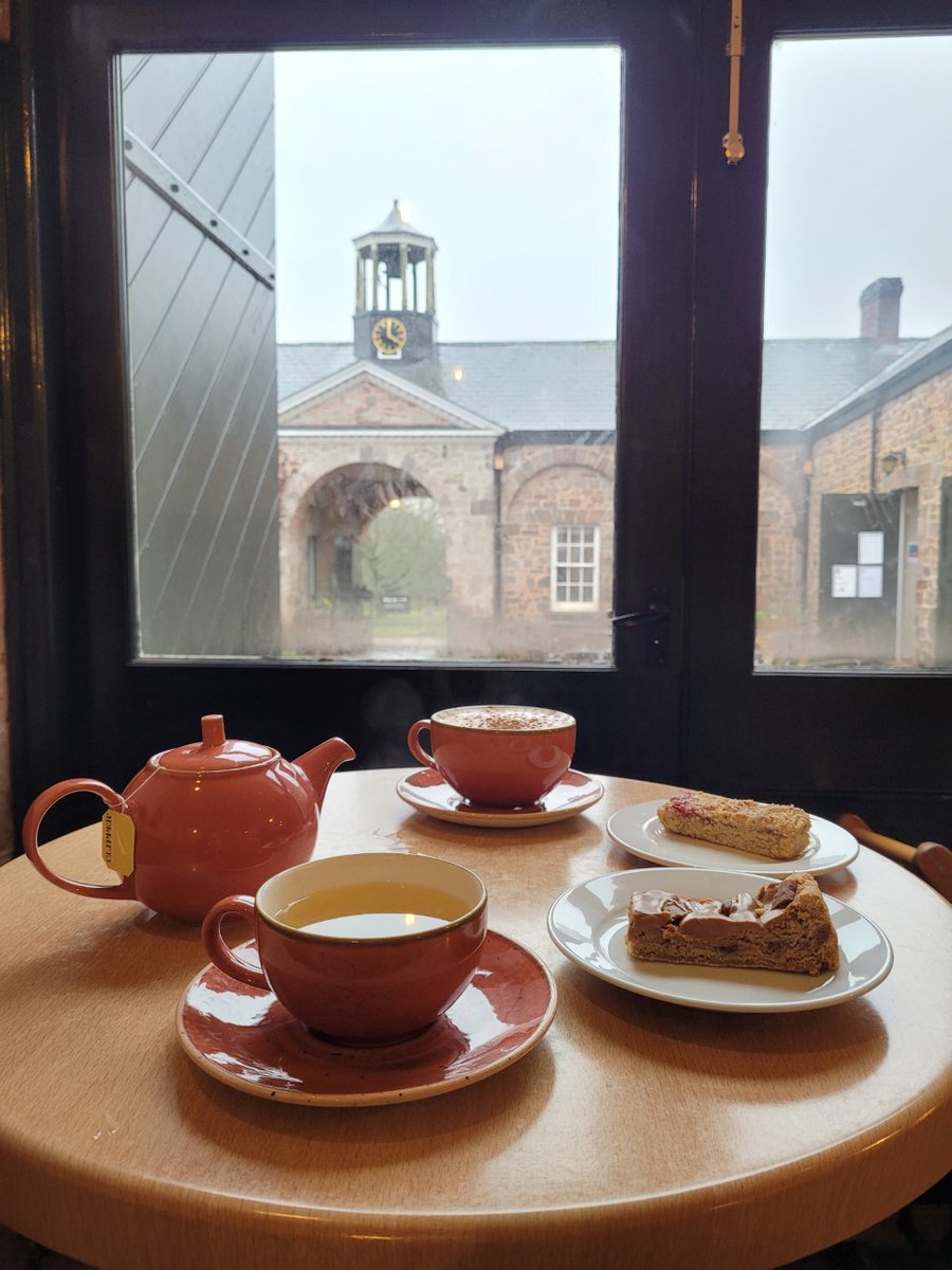 A new season means exciting additions to the Killerton menu. 😋

For something cosy, why not try a chai steamer? Or,  caramelised biscuit blondies and rhubarb flapjacks for something sweet. Pictured is a pot of lemon and ginger tea (which isn't new, but it's our favourite). ☕️