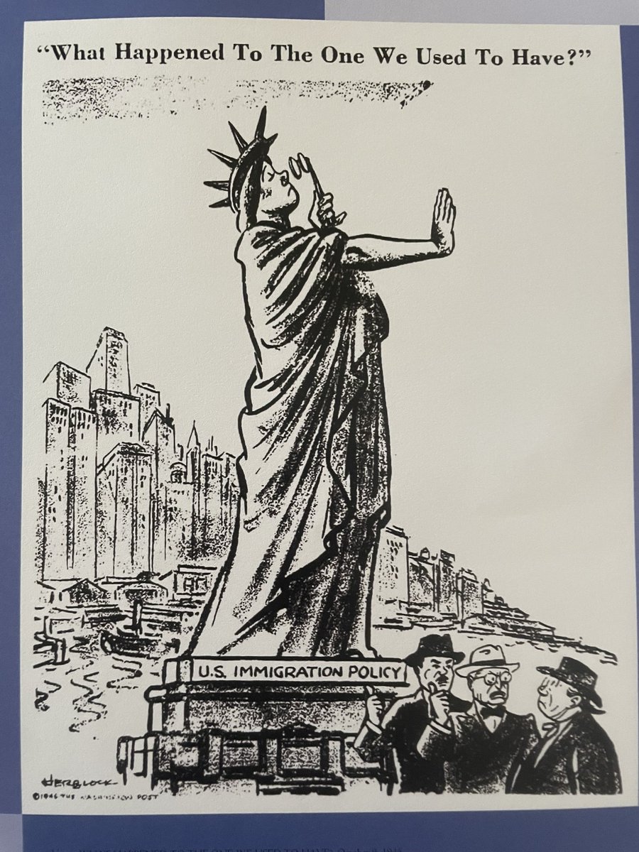 laloalcaraz's tweet photo. Gotta love Mr. Block. #herblock #Immigration #editorialcartoons https://t.co/2DYvesNdHt
