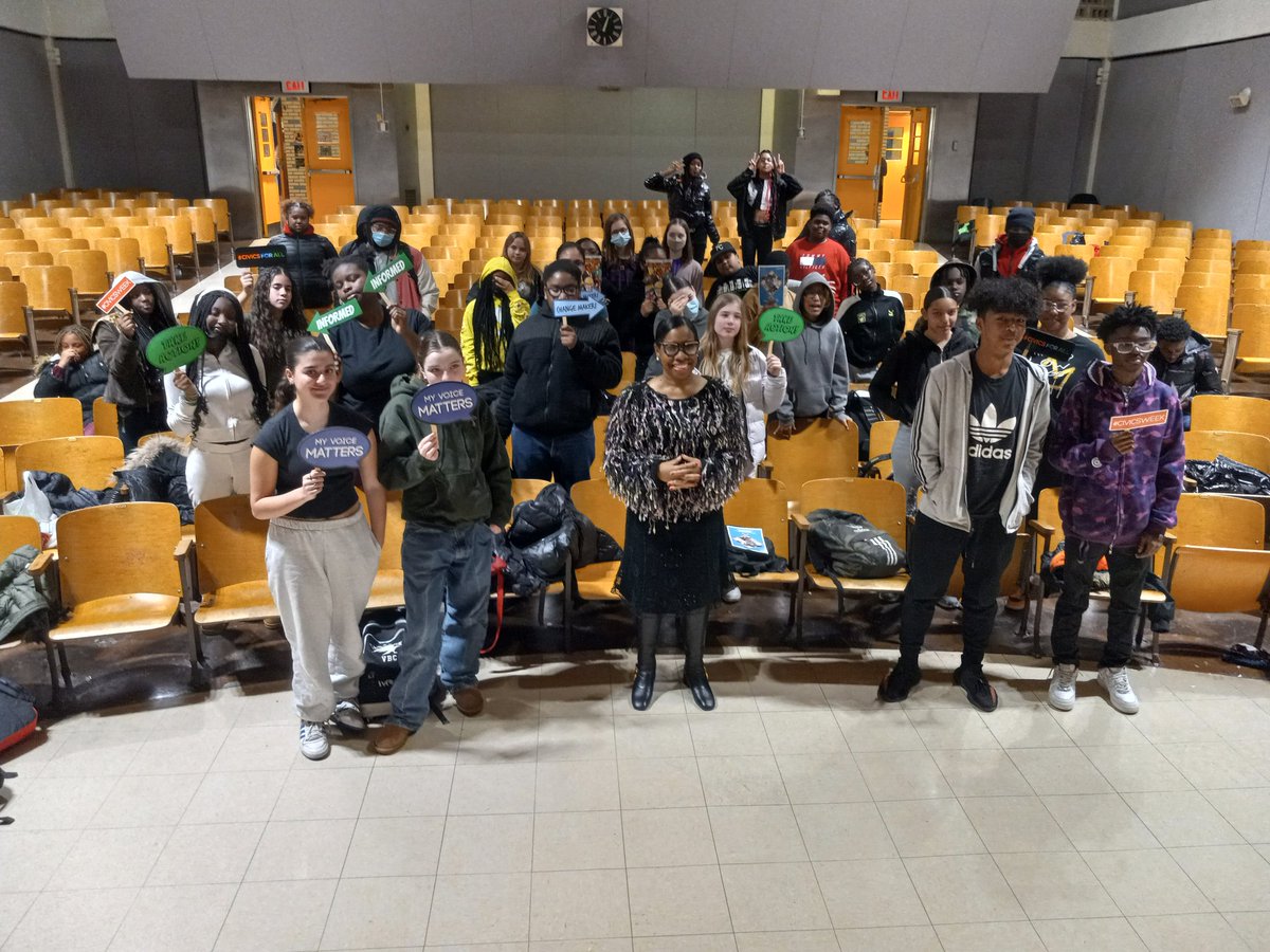 This past Friday, I taught the 8th grade Community Events &amp; we covered the issue of the 5G Tower that is installed around the corner from their school. <a href="/saferphones/">Environmental Health Trust</a> #CivicCourseForChildren #Educator #57thAD #CommunityIssue <a href="/NYCMayor/">Mayor Zohran Kwame Mamdani</a> <a href="/NYCMayorsOffice/">NYC Mayor's Office</a>
