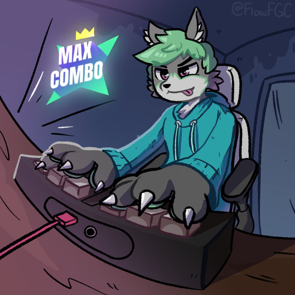 FlowFGC's tweet image. i never not have rhythm games on the mind