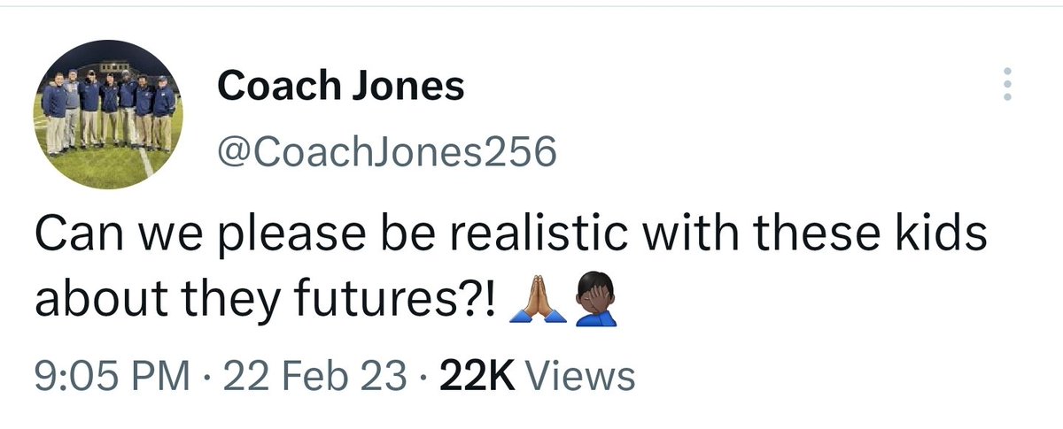 Coach Chris Jones B.S., M.S. tweet media