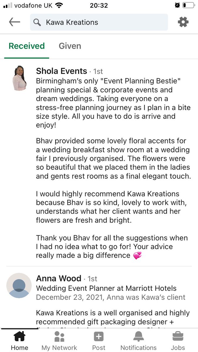 #Brumhour We are on @LinkedInUK too, read our glowing recommendations.

linkedin.com/in/kawa-kreati…

#weddings #events #parties #indianweddings #birthdays #corporateevents #eventdesigners #interiordesign