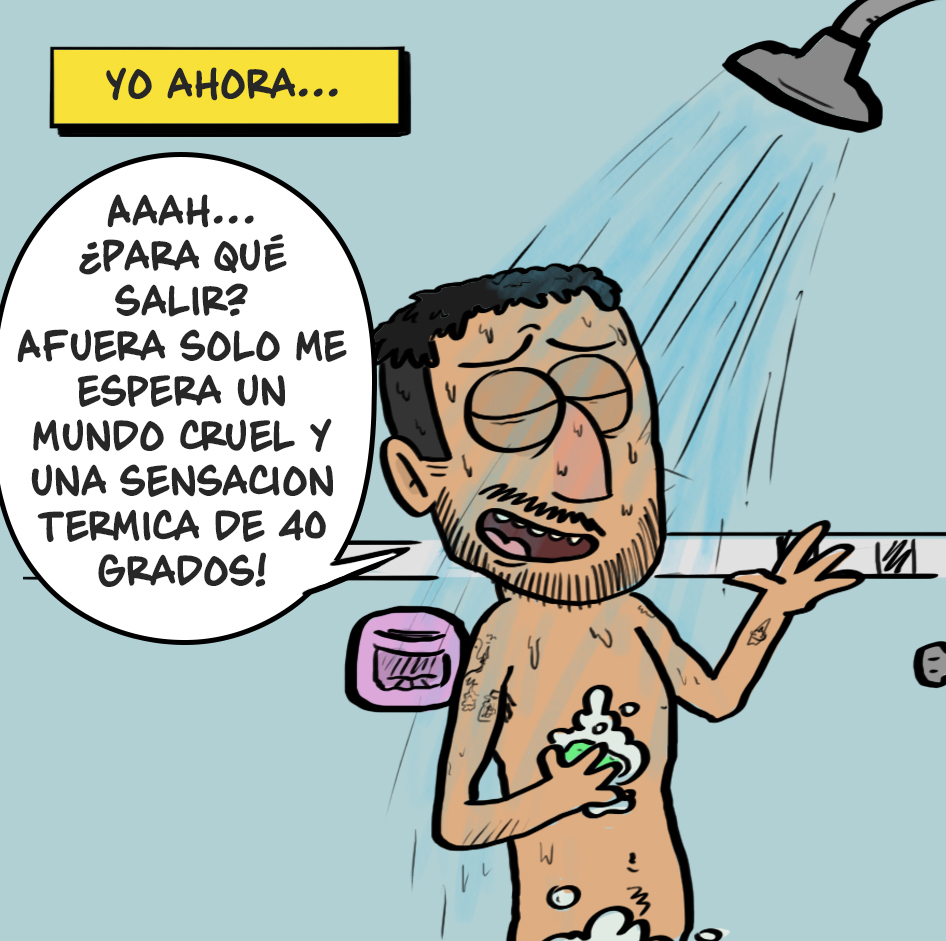 EstafaComics's tweet photo. Quiero vivir en la ducha https://t.co/sQ5jUWciov