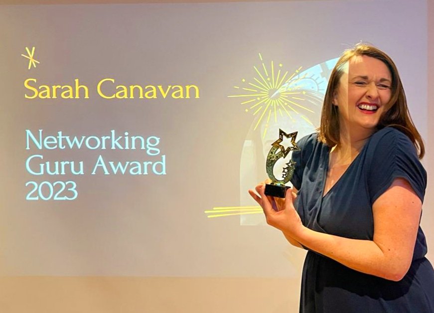 LingototBexley's tweet photo. #SBS @TheoPaphitis Last night I was delighted to have won the Networking Guru Award at the Lingotot Conference 2023. Being Little Miss Chatterbox has done me well it seems. #networking #languagesforkids #lingotot https://t.co/1h1nqaWH5T