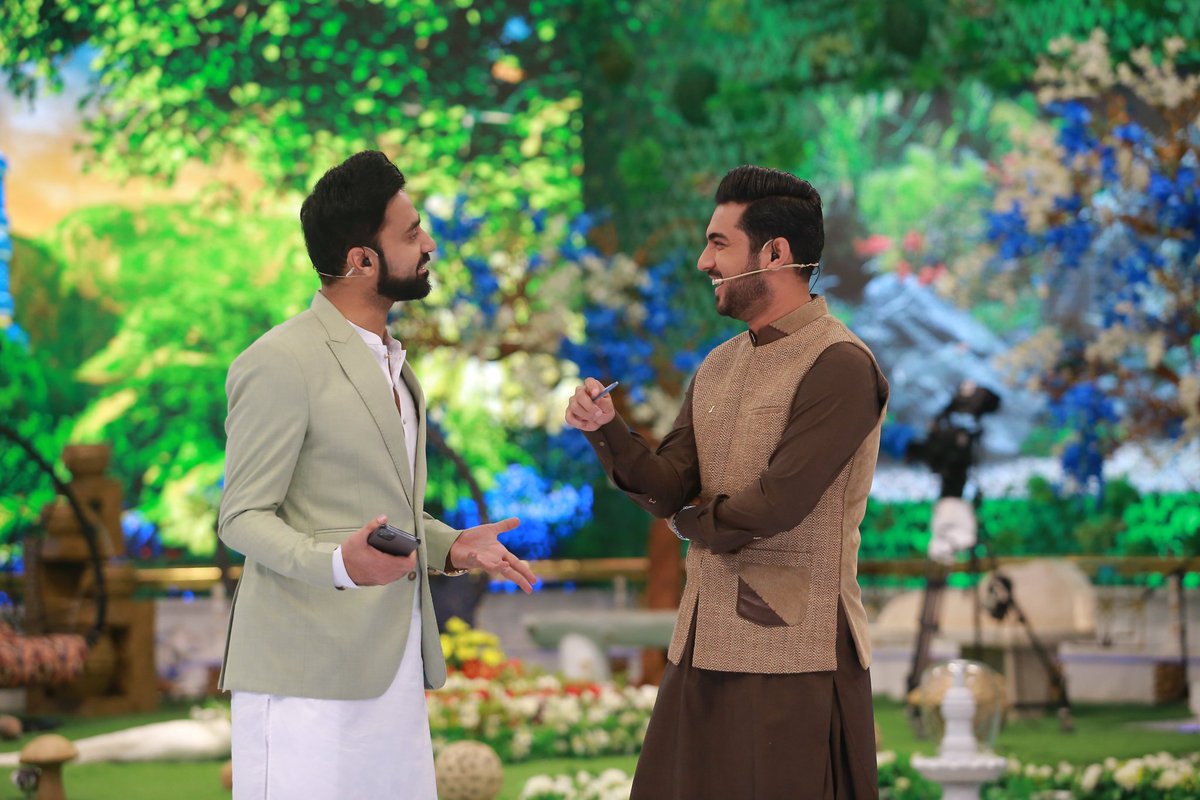 Sajid_Ali_Siyal's tweet photo. (Some Beautiful Picture's of #WaseemBadami &amp; #IqrarulHassan
 Shan e Ramazan 2022)

@iqrarulhassan
 #ShaneRamazan #RozaKhushi #KidsSegment #ShaneRamazan2023 #ShaneRamzan2023 #ARYDigital #ShaneRamzan #ShaneRamzan2023 @WaseemBadami #WaseemBadami  #iqrarulhassan https://t.co/gUyesr9tFO