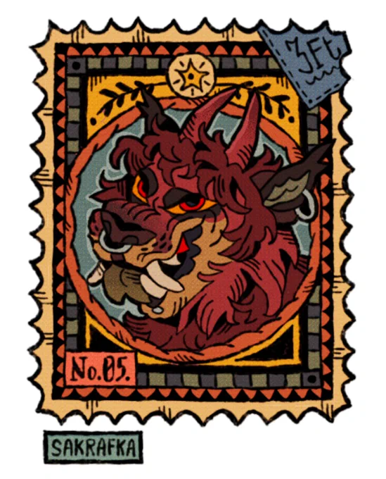 Some stamp commissions I've done! 