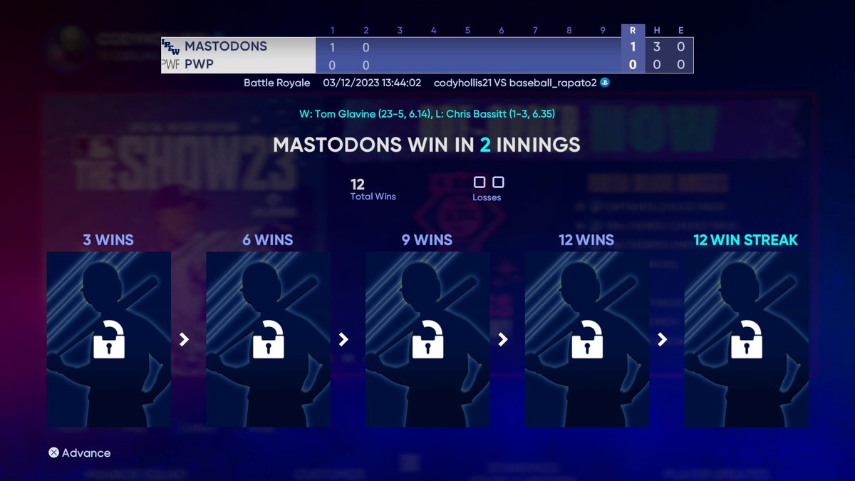 CodyHollis21's tweet image. My own version of a March Madness buzzer beater. Final stream on 22 and got the only flawless of the year. Walked off game 10 down 7-1 Bot 3. Video maybe?? Watch out in 23! 😊 #MLBTheShow22