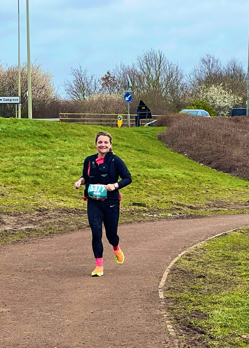 16 miles in today! Longest ever run before the Brighton Marathon- hit the 20 mile mark! 💥 MK Running Festival!