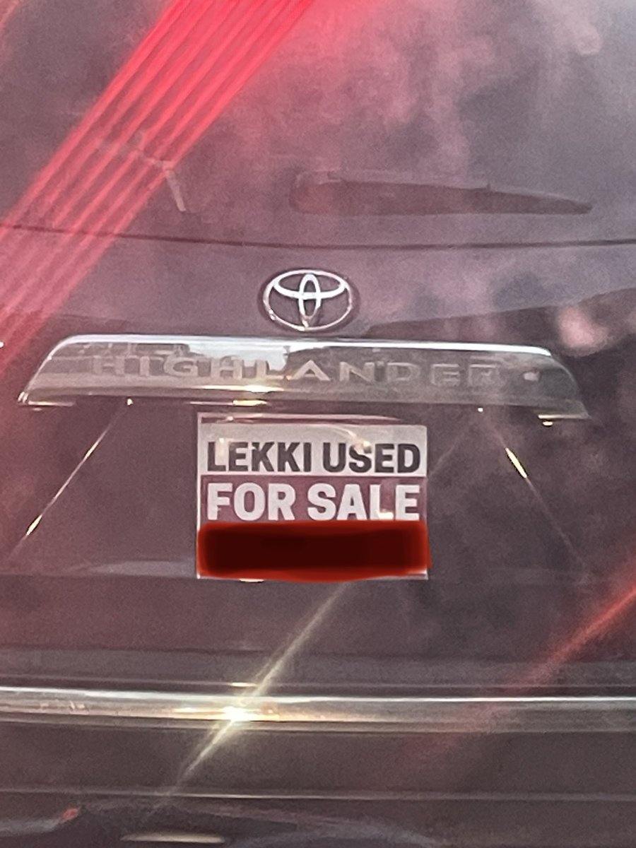 OluwatobiAlo's tweet photo. Which one be Lekki used again? https://t.co/Dy9sNaxFJu