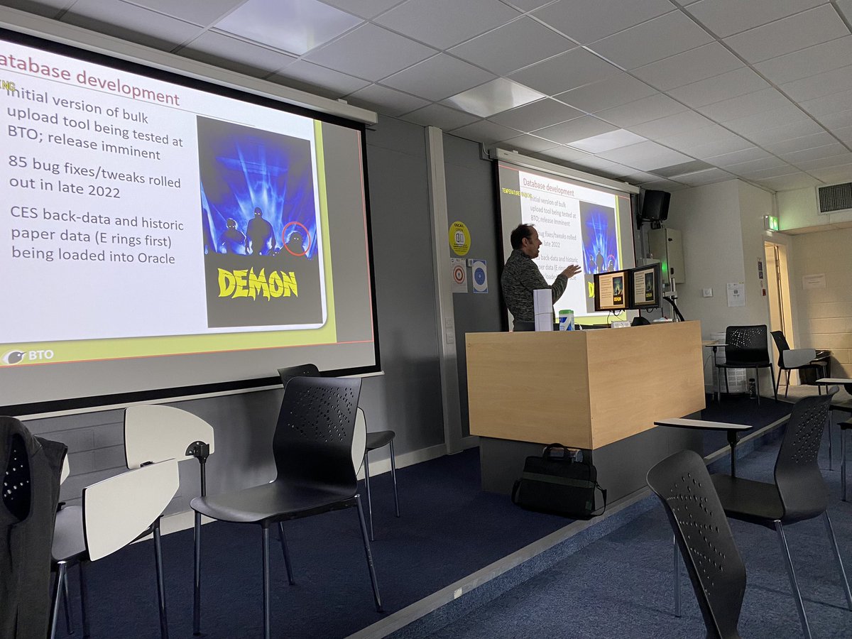 SamBayley2's tweet photo. Fabulous weekend of talks, networking, discussion, idea building and bird quiz in a brewery #corc2023. Amazing variety of Irish bird conservation projects and people @uccBEES @BirdWatchIE @BTO_NIreland @npwsBioData @_EURING @CopelandBirdObs @CCBOIE https://t.co/zReprqQxB7