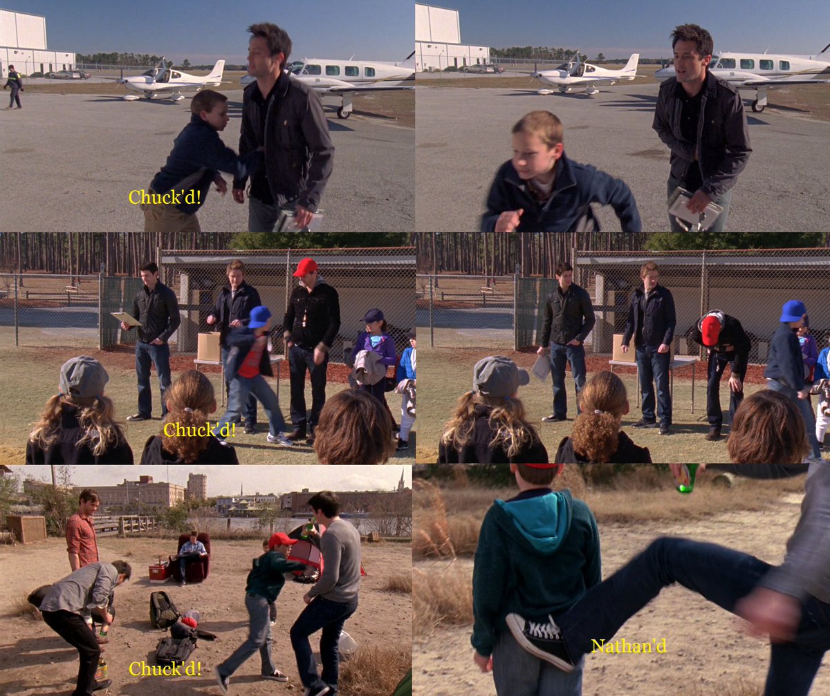 pacepeterlawyer's tweet photo. -"Chuck'd!"
-"Nathan'd!"
Hey, it's only fair. Chuck has to learn sometime that he can't punch people in the gut all the time😂😂
#OneTreeHill #chuckscolnik #chaseadams #julianbaker #nathanscott https://t.co/eLyq3jG4PQ