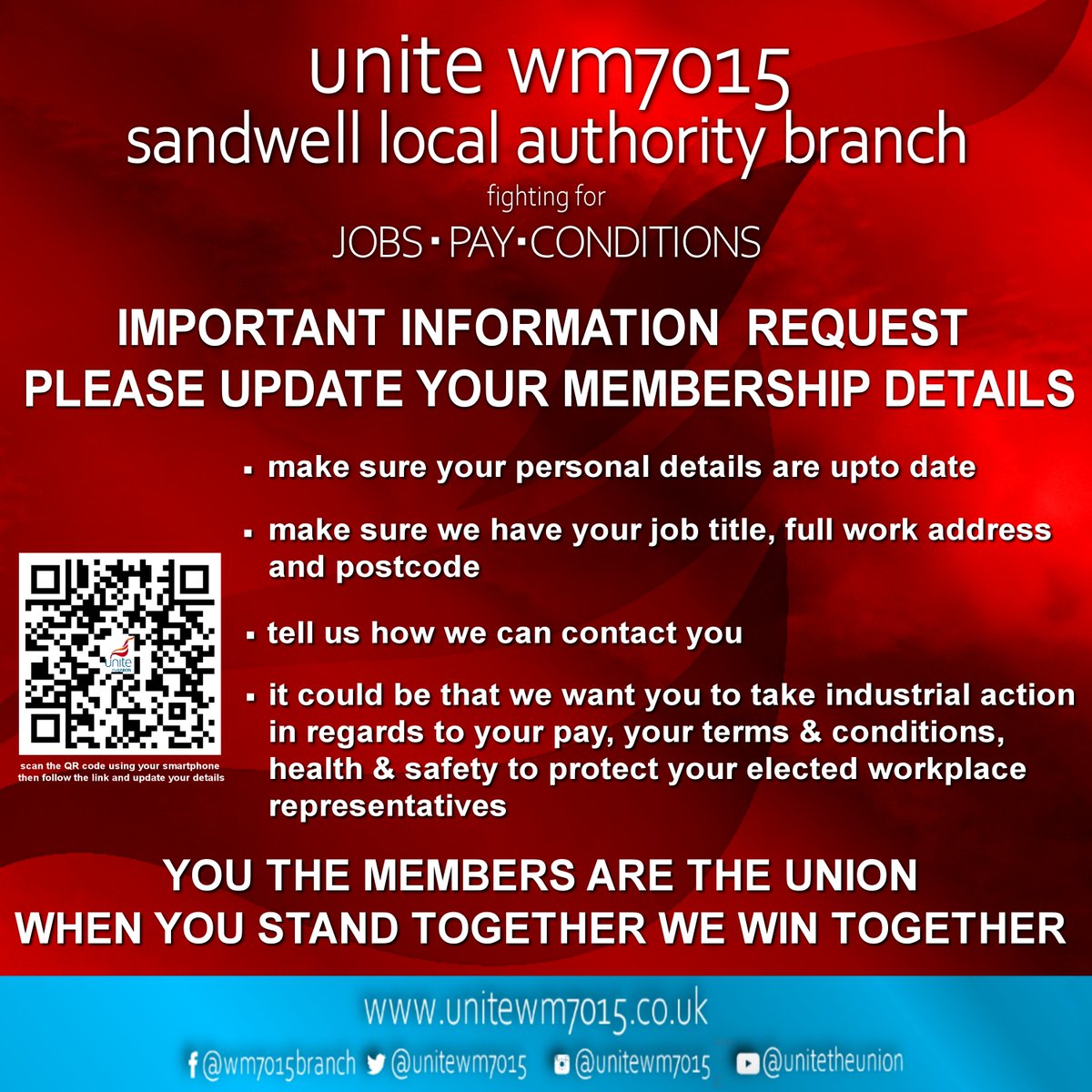 UniteWM7015's tweet photo. The Local Government Employers have refused to enter meaningful negotiations in relation to LA Pay.
Supermarkets, Landlords, Utility Companies, won't accept a best offer payment and a we can't afford more explanation
#jobspayconditions #powerintheunion #Solidarity https://t.co/K0uEVH9KUr