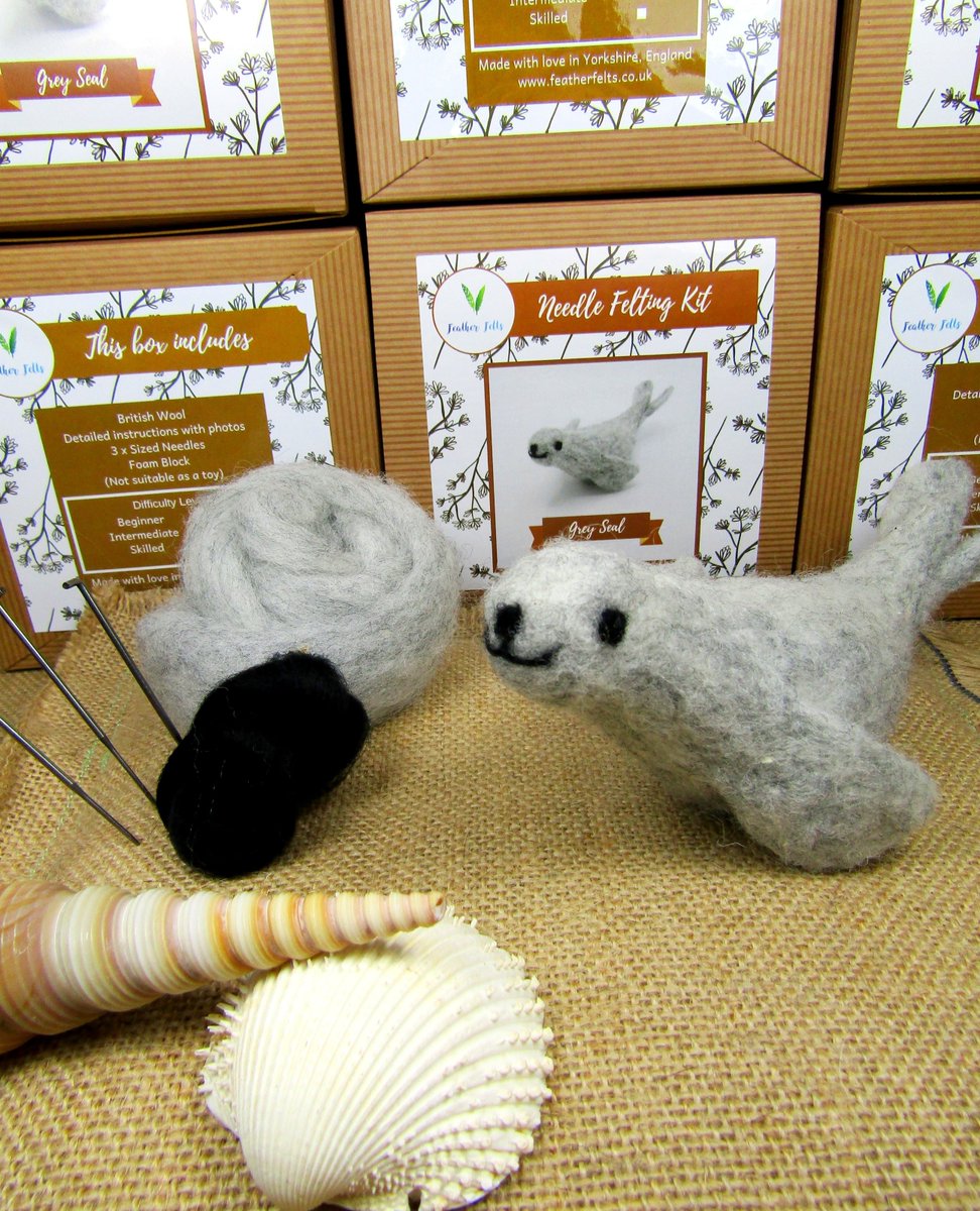 Featherfelts's tweet photo. Grey Seal is the perfect seaside kit 🦭

https://t.co/J0DvhcblBD

#FeatherFelts https://t.co/HllIFRAfoY